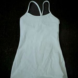 Lululemon white tank top SIZE2